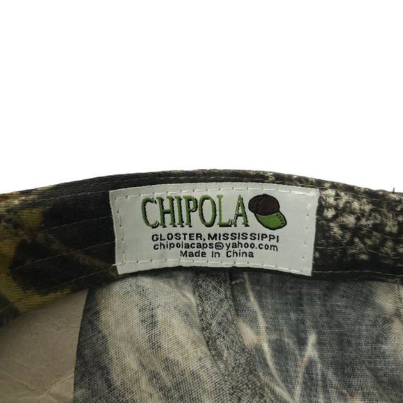 Tri Star Power Camo Hunting Strapback Cap Trucker Hat Chipola New Without Tags - Picture 8 of 13